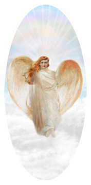 Angel Clouds Blue